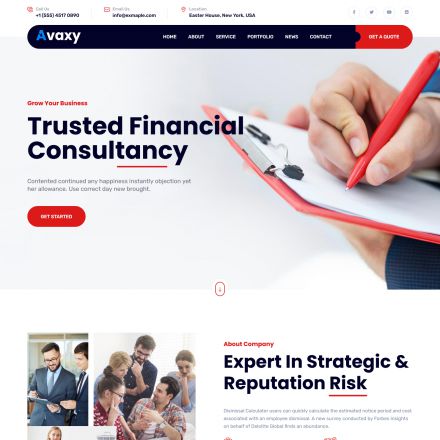 ThemeForest Avaxy