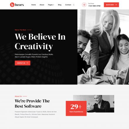 ThemeForest Beorx