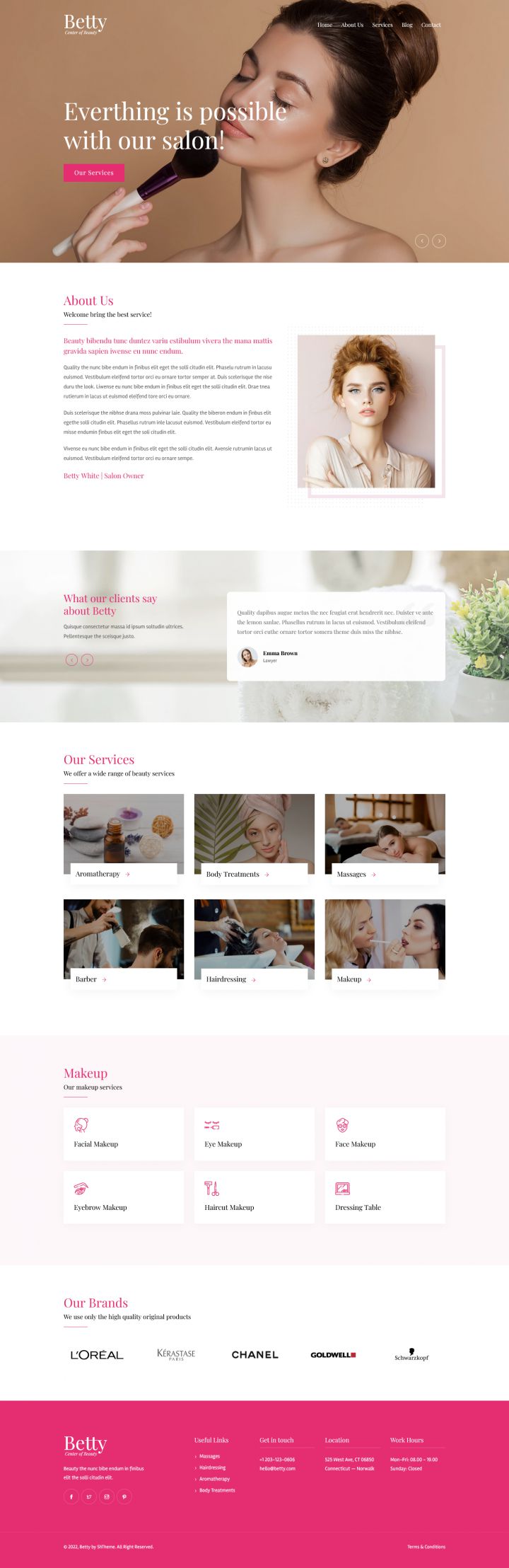 WordPress шаблон ThemeForest Betty