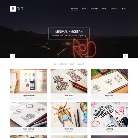 ThemeForest Bolt