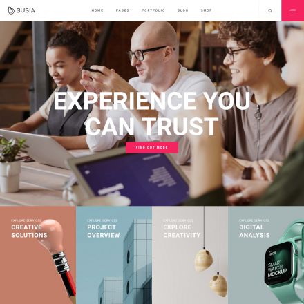 ThemeForest Busia