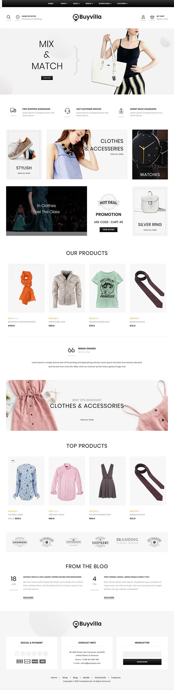 Шаблон ThemeForest Buyvilla WordPress шаблон ThemeForest Buyvilla
