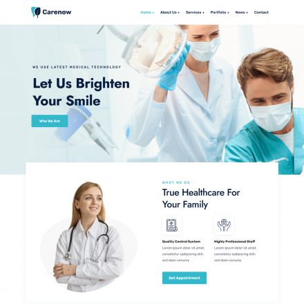 ThemeForest Carenow