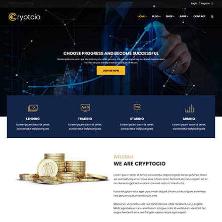 ThemeForest Cryptcio