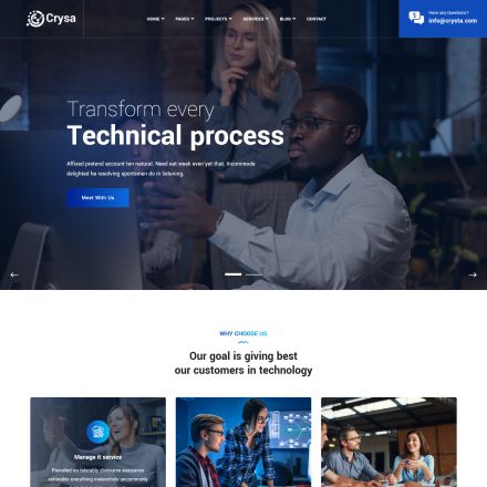 ThemeForest Crysa