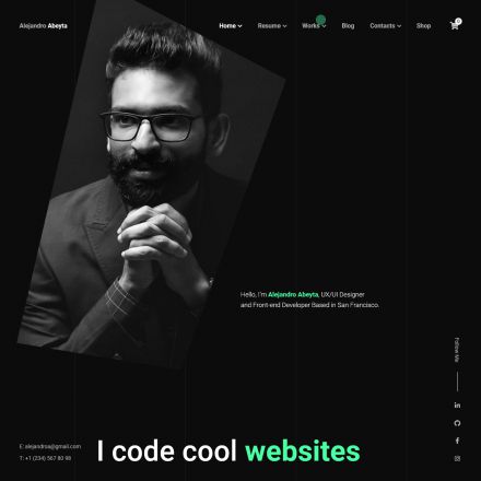 ThemeForest Cvio