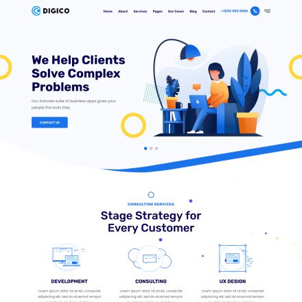 ThemeForest Digico