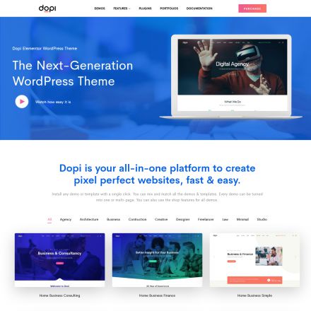 ThemeForest Dopi