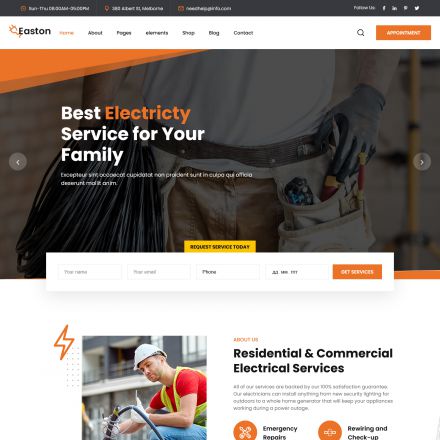 ThemeForest Easton