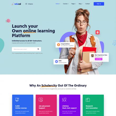 ThemeForest Educal