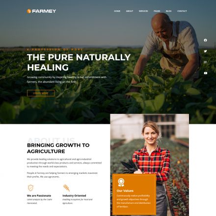 ThemeForest Farmey