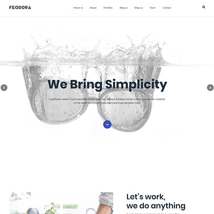 ThemeForest Feodora