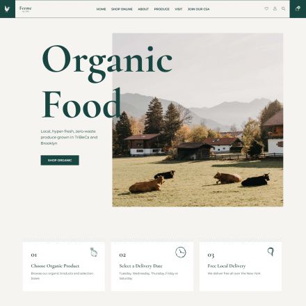 ThemeForest Ferme