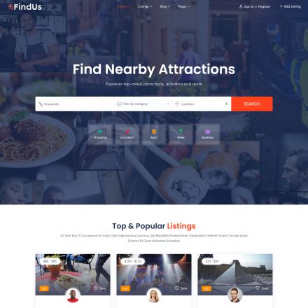 ThemeForest Findus