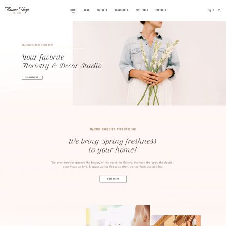 ThemeForest Flower Shop