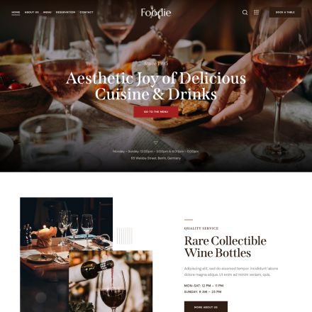 ThemeForest Foodie