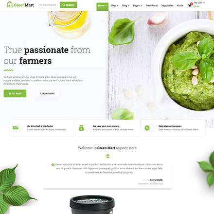 ThemeForest GreenMart