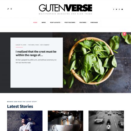 ThemeForest GutenVerse