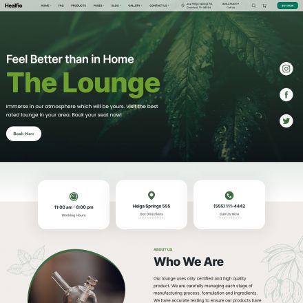 ThemeForest Healfio