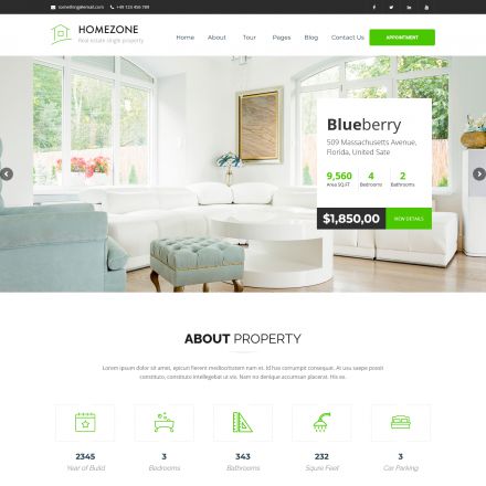 ThemeForest HOME ZONE