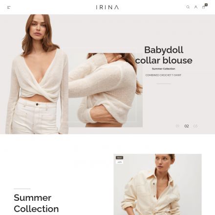 ThemeForest IRINA