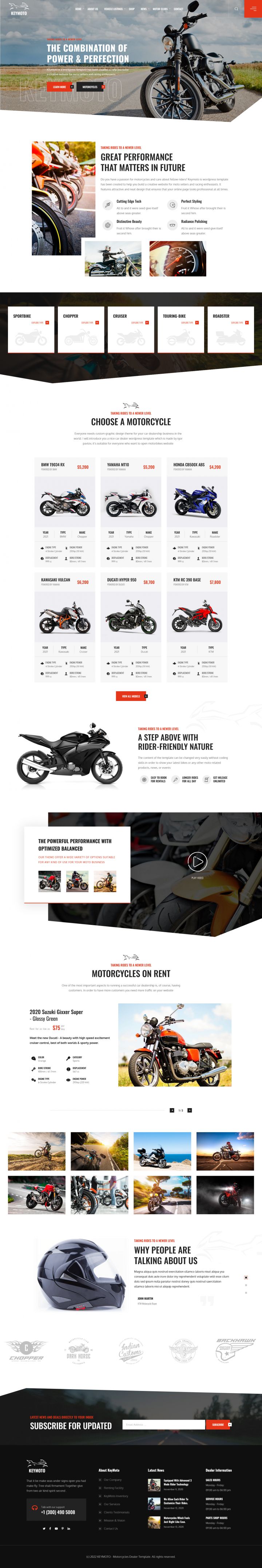 WordPress шаблон ThemeForest Keymoto