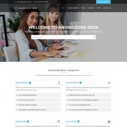 ThemeForest Knowledgedesk