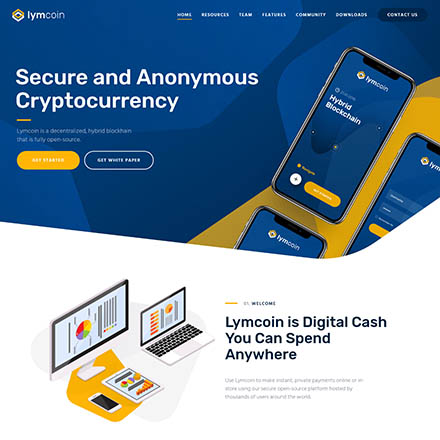 ThemeForest Lymcoin