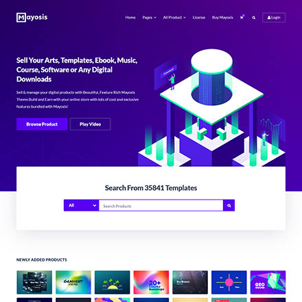 ThemeForest Mayosis