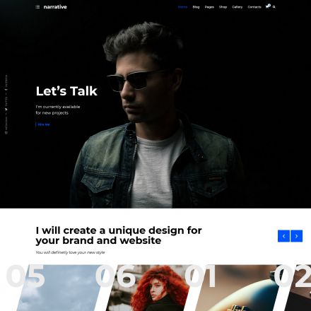 ThemeForest Narrative