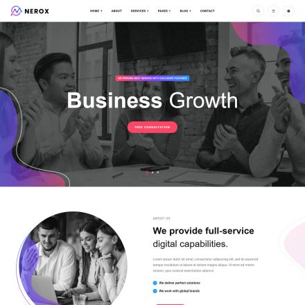 ThemeForest Nerox