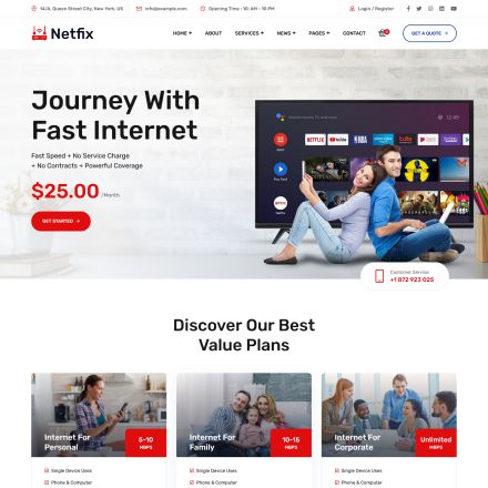 ThemeForest Netfix