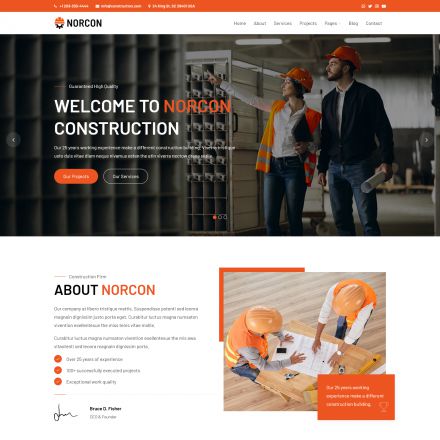 ThemeForest Norcon