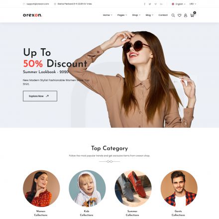 ThemeForest Orexon