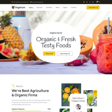 ThemeForest Orgarium