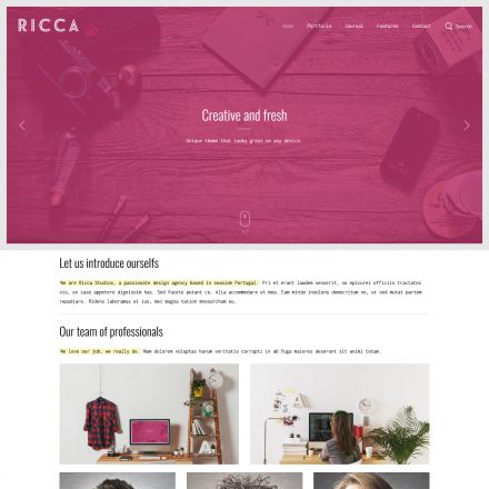 ThemeForest Ricca