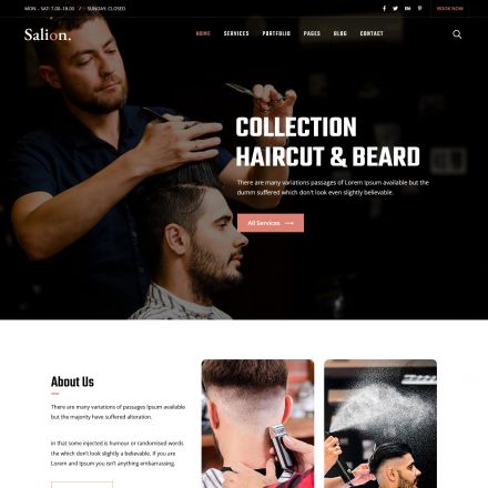 ThemeForest Salion