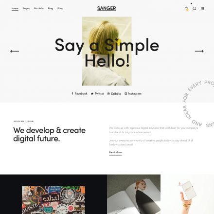 ThemeForest Sanger