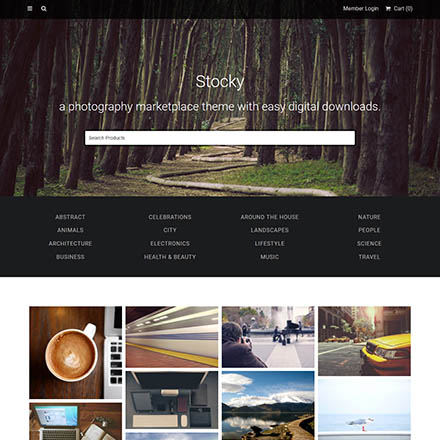 ThemeForest Stocky