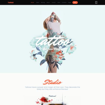 ThemeForest Tattoo