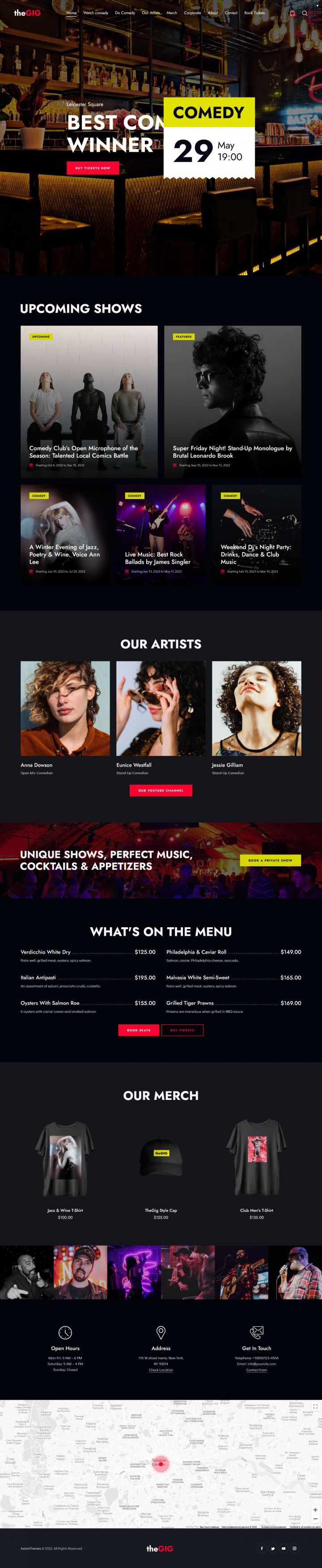 WordPress шаблон ThemeForest The Gig