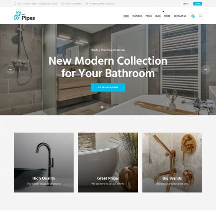 ThemeForest The Pipes