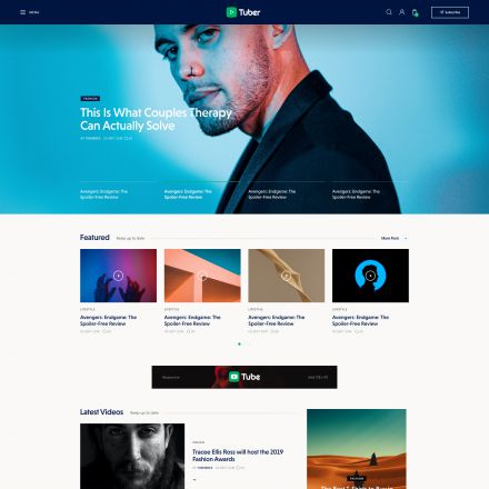 ThemeForest Tuber