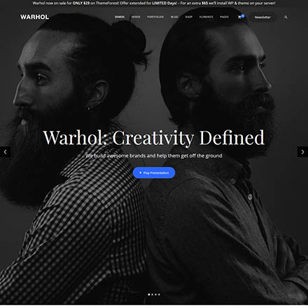 ThemeForest Warhol