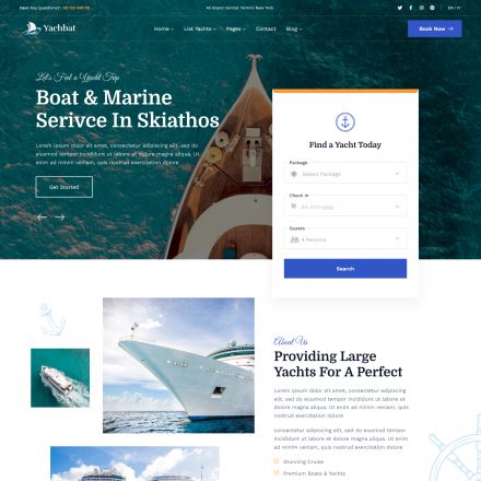 ThemeForest Yachbat