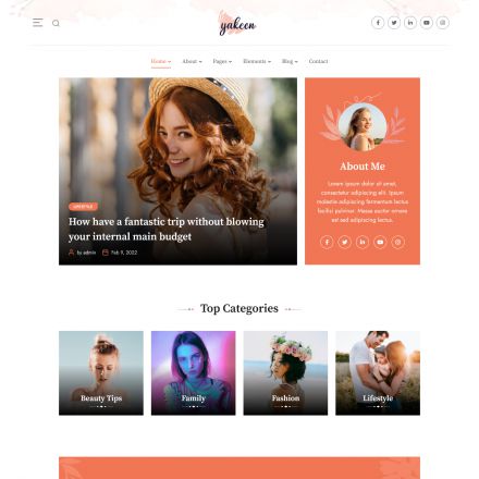 ThemeForest Yakeen