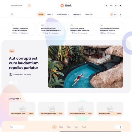 ThemeForest Zimac