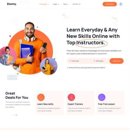 ThemeForest Zoomy