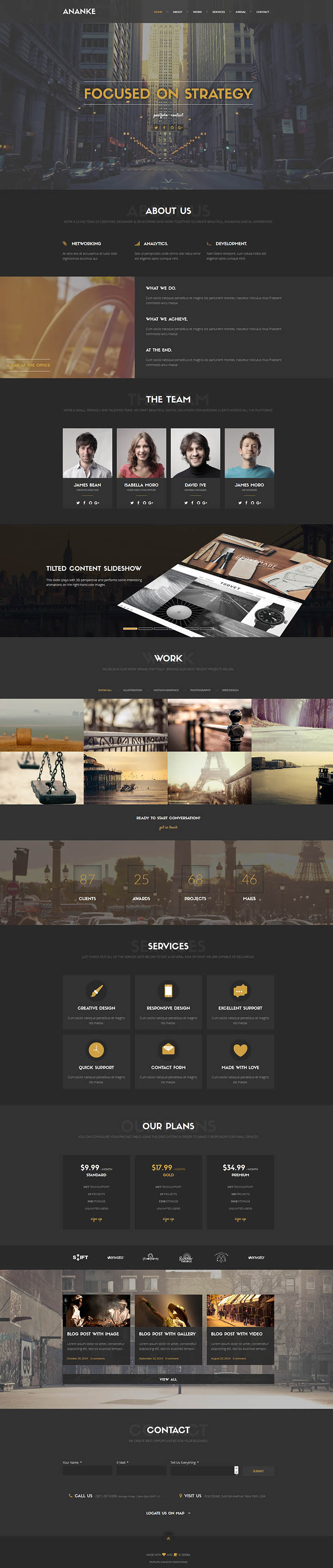 WordPress шаблон ThemeForest Ananke