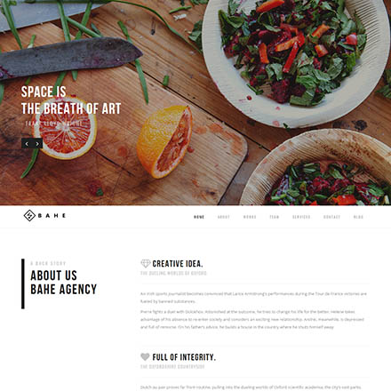 ThemeForest Bahe